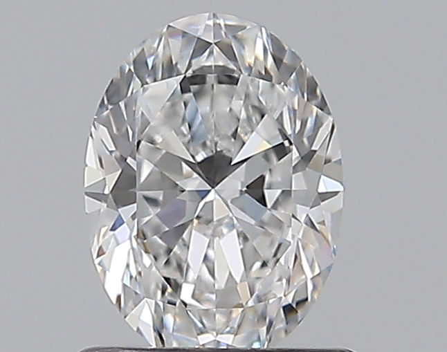 Oval 0.8 ct D VVS2