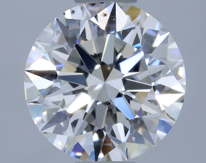 Round 0.58 ct F SI1