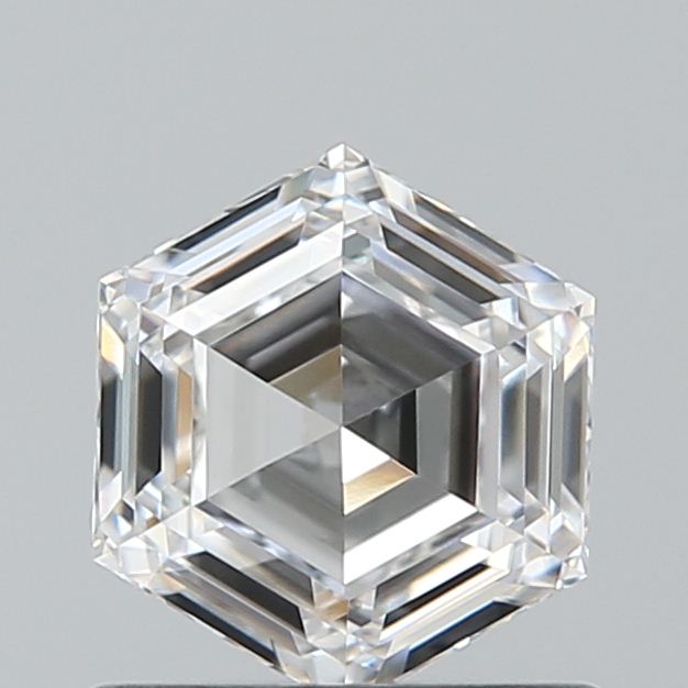 Hexagonal 0.7 ct E VS1