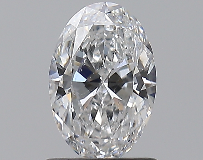 Oval 0.96 ct D SI2