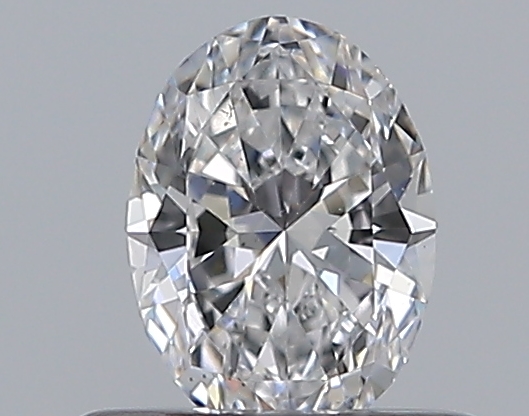 Oval 0.4 ct D VS2