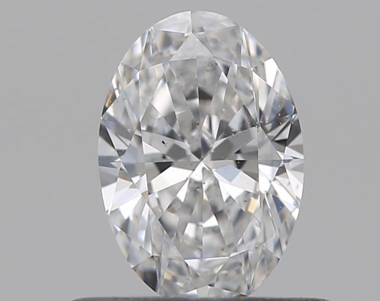 Oval 0.41 ct D SI1