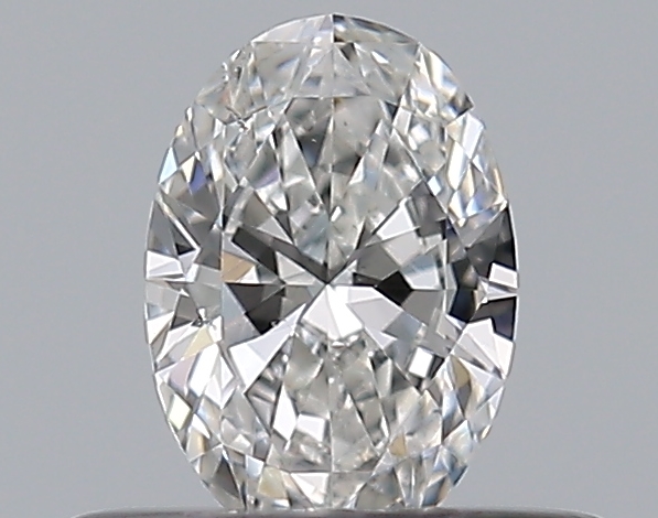 Oval 0.3 ct F SI1
