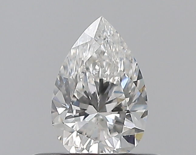 Pear 0.33 ct F SI1