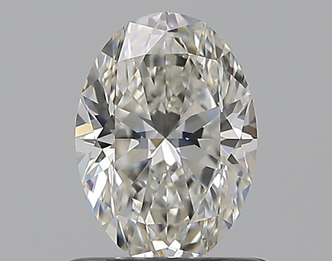 Oval 0.8 ct H VVS2