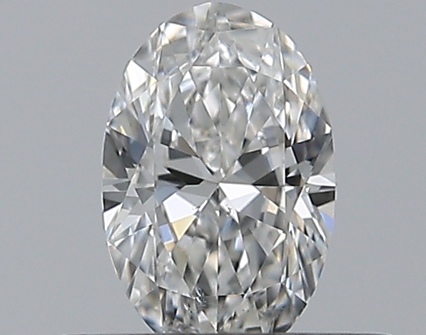 Oval 0.3 ct F SI1