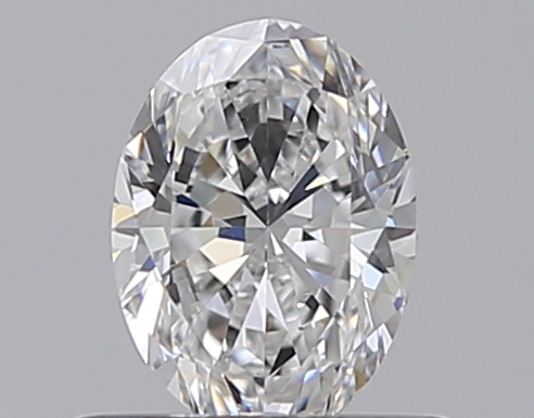 Oval 0.5 ct D VS2