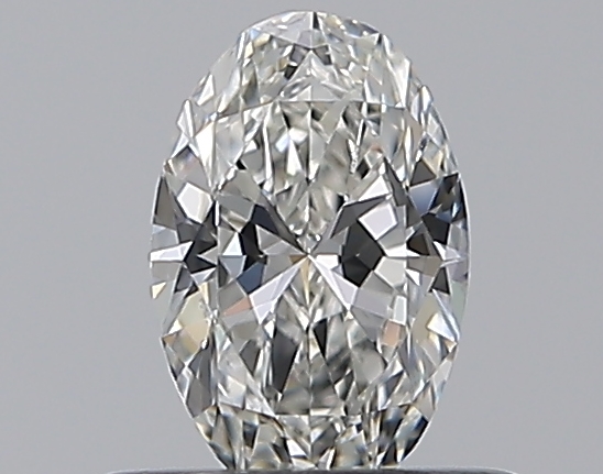 Oval 0.41 ct H VS2
