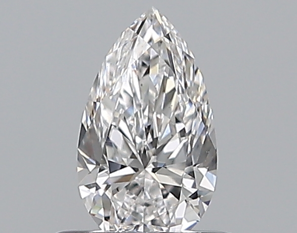 Pear 0.5 ct D VS2