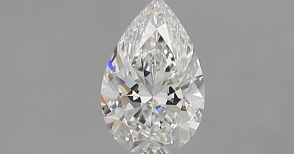 Pear 0.7 ct G IF