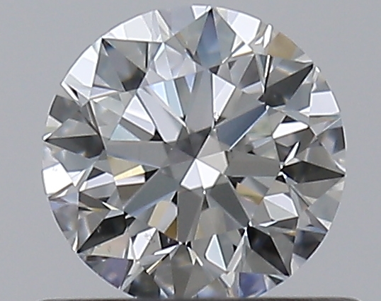 Round 0.51 ct F VS2