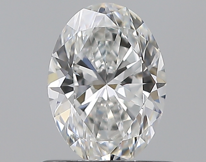 Oval 0.7 ct F VVS2