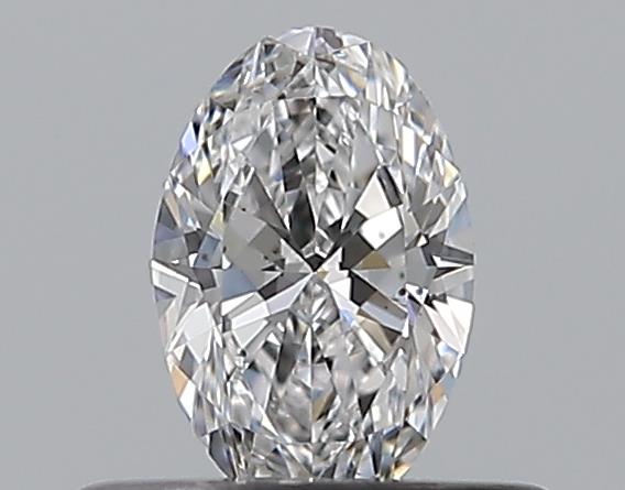 Oval 0.31 ct D SI1