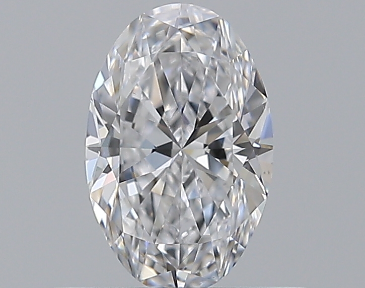 Oval 0.51 ct D VS2
