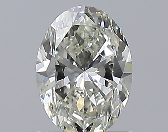 Oval 0.7 ct J SI1