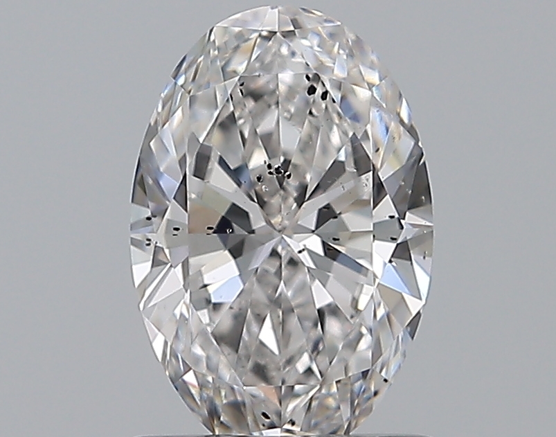 Oval 0.9 ct E SI2