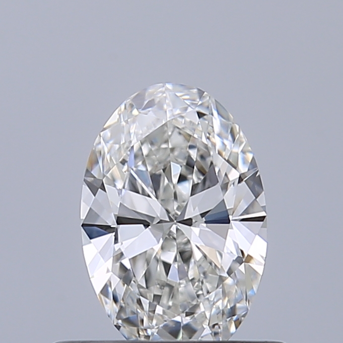 Oval 0.43 ct F IF