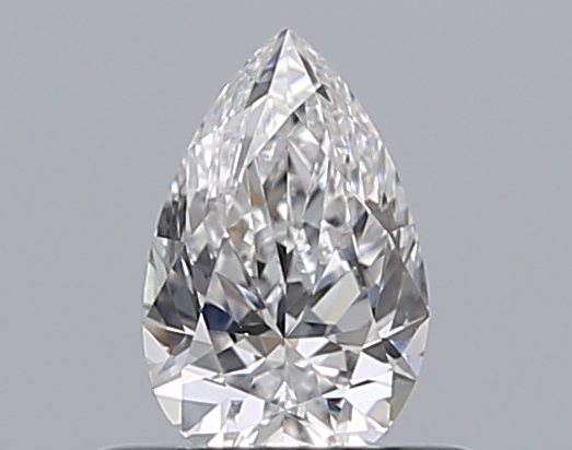 Pear 0.4 ct D VVS2
