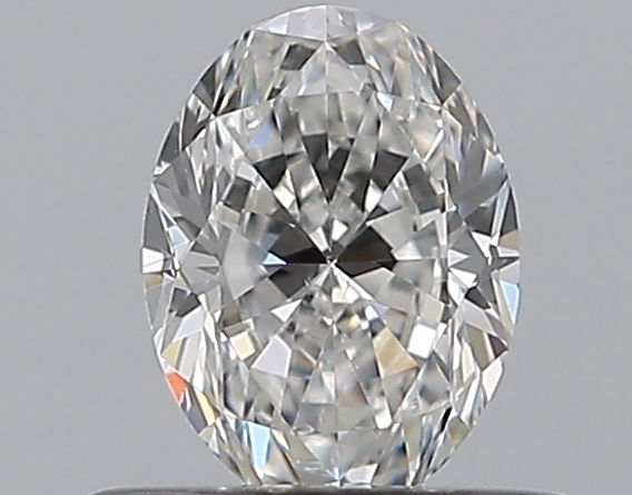 Oval 0.5 ct F VS2