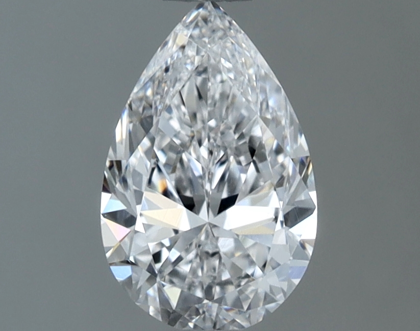 Pear 0.8 ct D VVS2