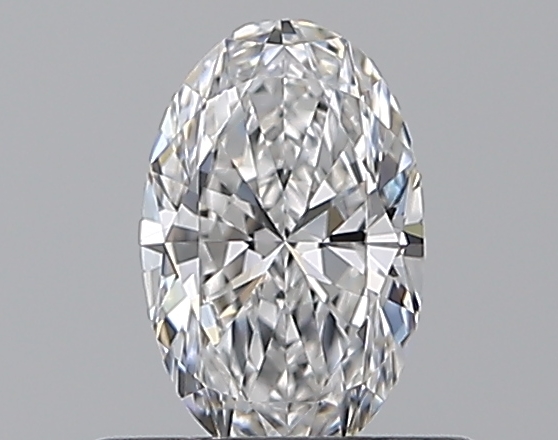 Oval 0.42 ct D VVS2