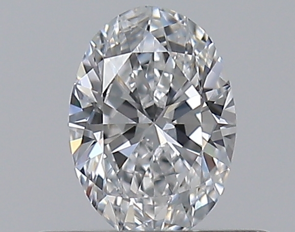 Oval 0.32 ct D VVS2