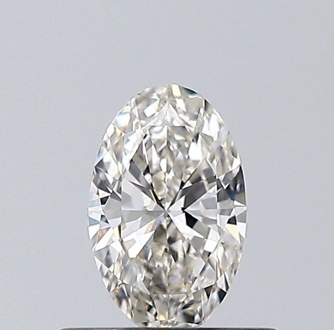 Oval 0.46 ct H IF