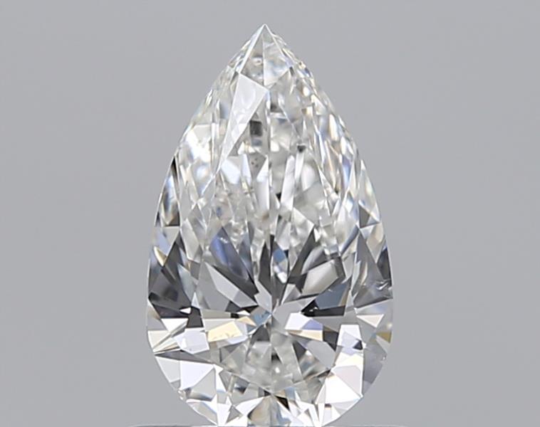 Pear 0.59 ct F SI1