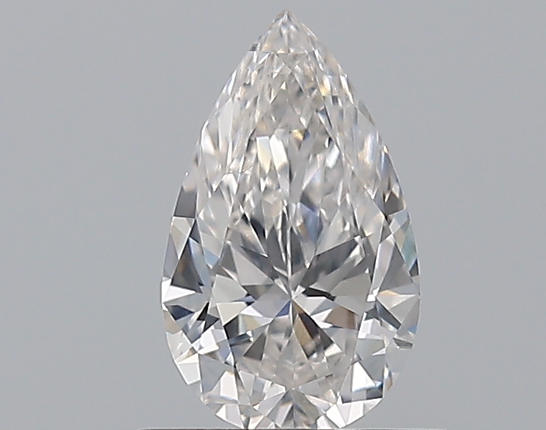 Pear 0.59 ct F SI1