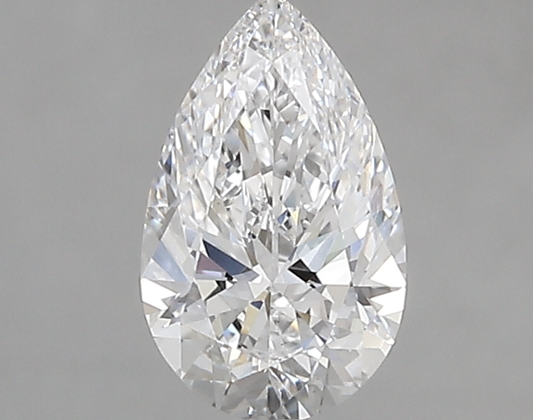 Pear 0.8 ct D VS2