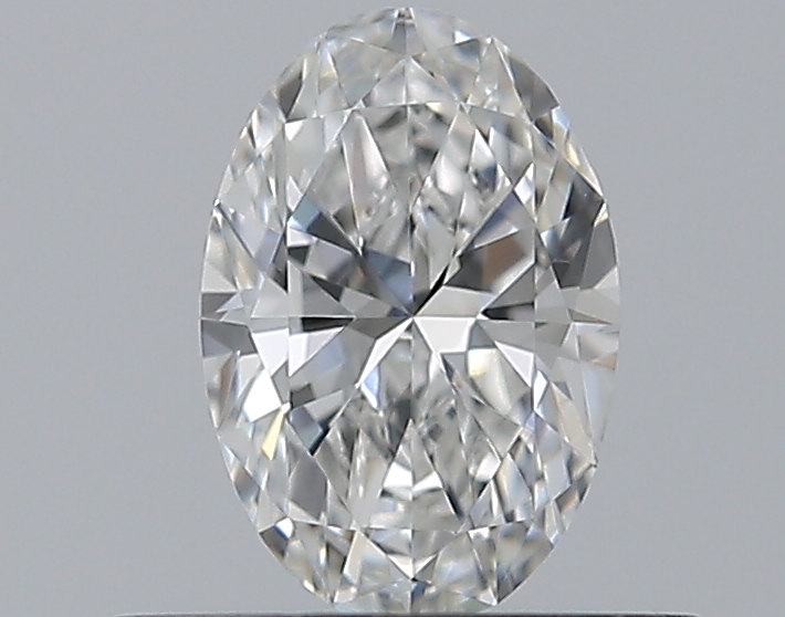 Oval 0.4 ct F VVS2