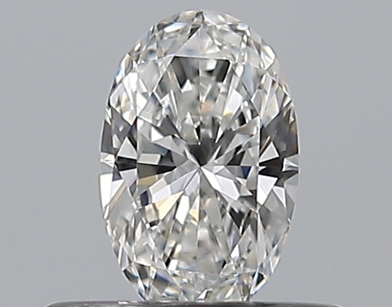 Oval 0.3 ct E VVS2