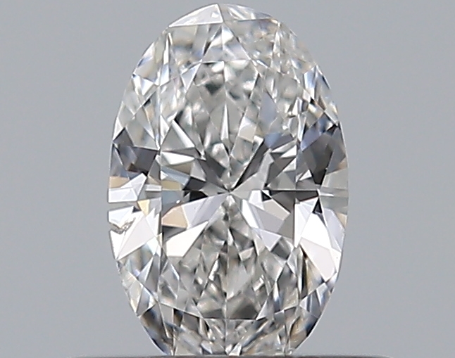 Oval 0.36 ct F SI2