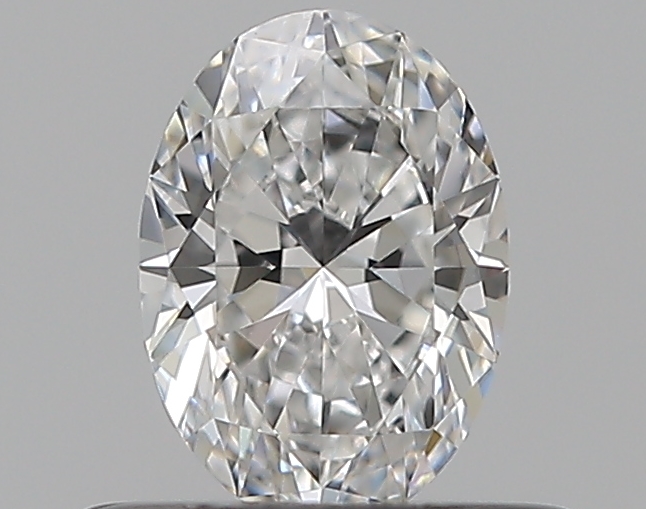 Oval 0.4 ct D VVS2