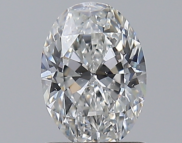 Oval 0.9 ct F SI1