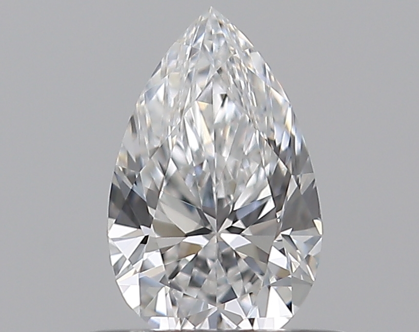 Pear 0.38 ct D IF