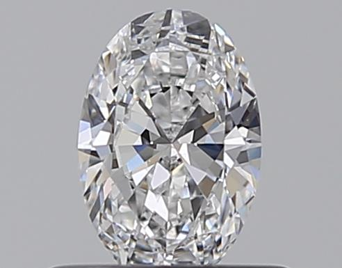 Oval 0.4 ct D VS1