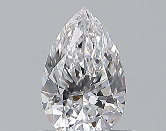 Pear 0.39 ct D IF