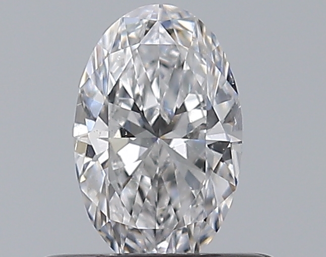 Oval 0.41 ct D SI1