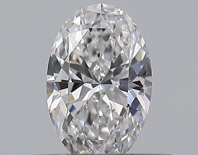 Oval 0.3 ct D VVS2