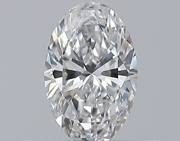 Oval 0.3 ct D SI2