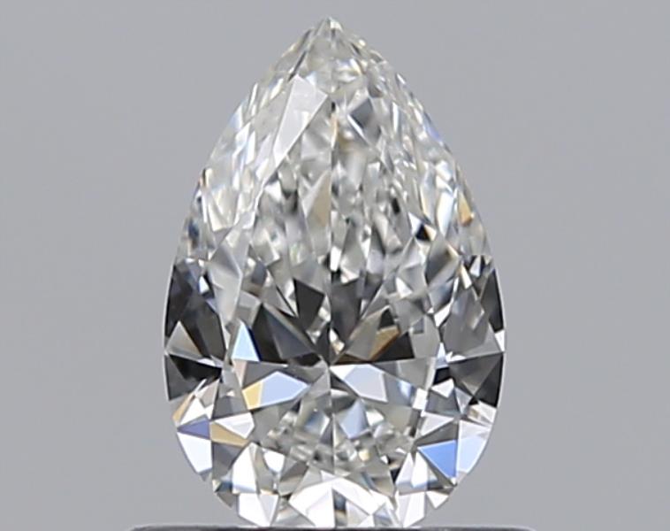 Pear 0.5 ct F VS2