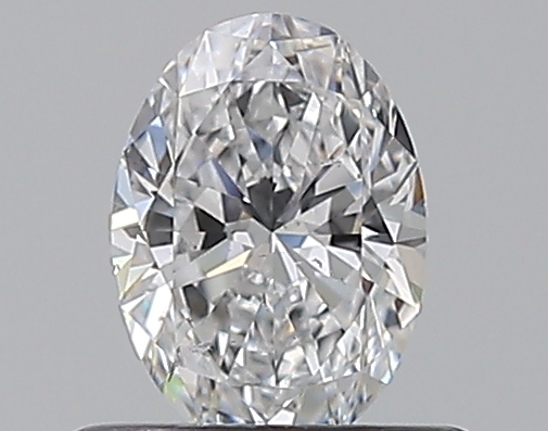 Oval 0.47 ct D SI1