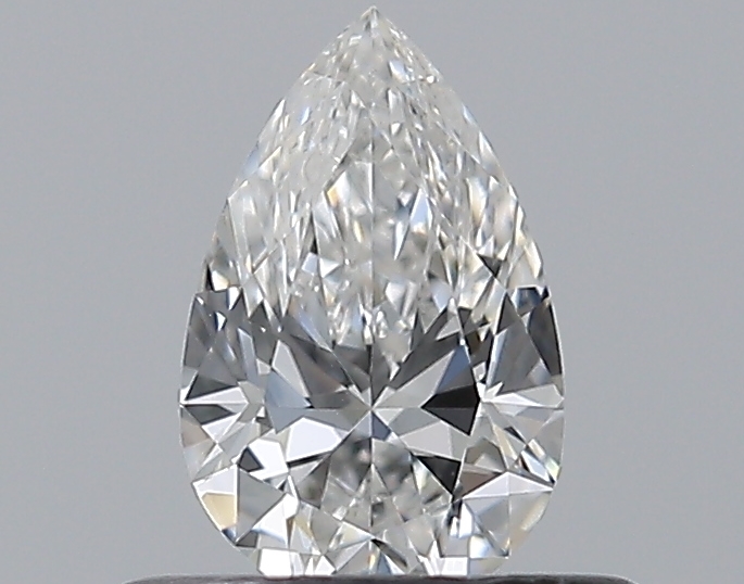 Pear 0.4 ct F VVS2