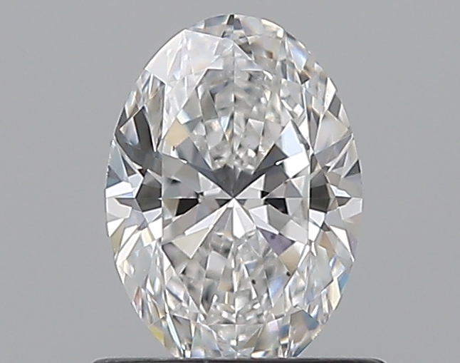 Oval 0.73 ct D VS2