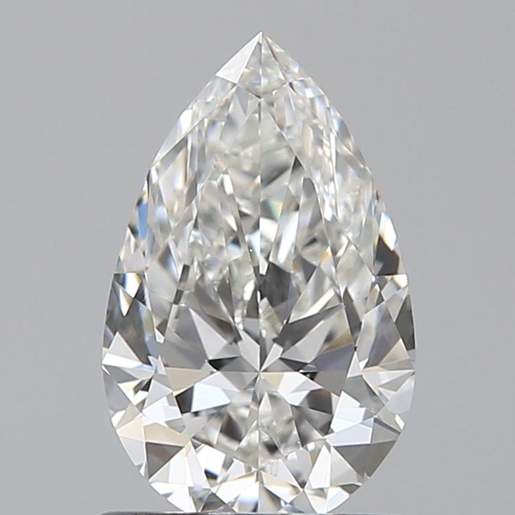 Pear 0.9 ct H VVS2