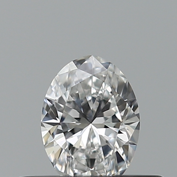 Oval 0.25 ct D IF