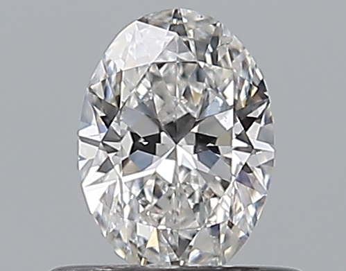 Oval 0.38 ct H VVS1