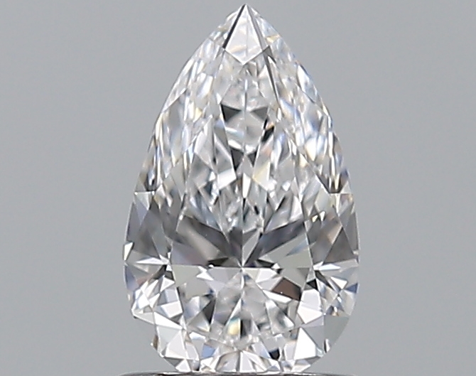 Pear 0.75 ct D VVS2