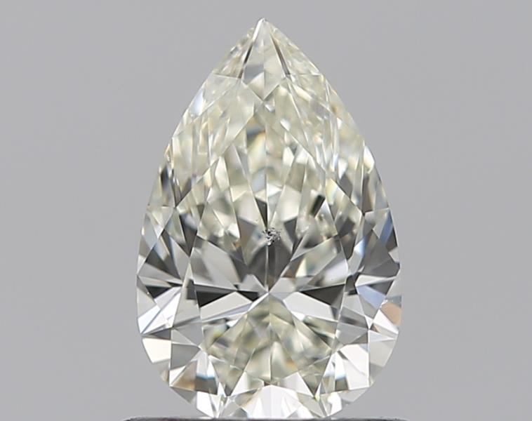 Pear 0.66 ct K SI1